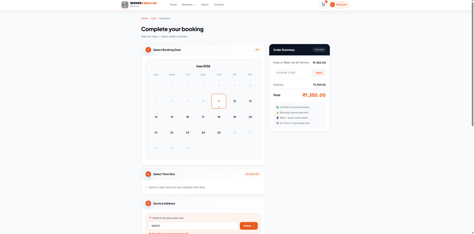 Home Services PHP Script — Admin + Worker + Customer