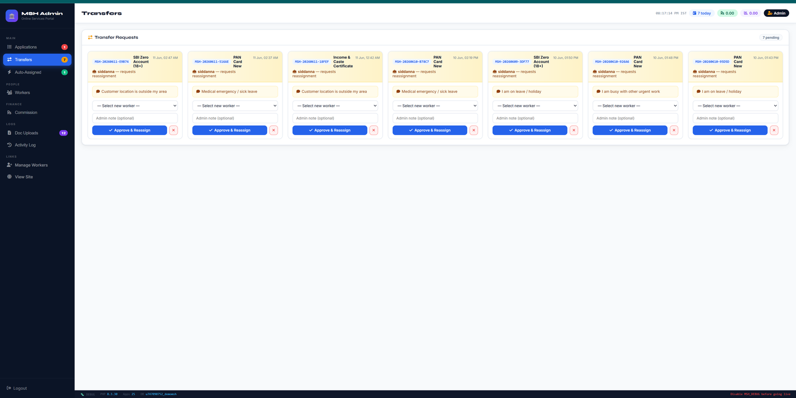CSC Manager Pro — Digital Service Center PHP Script